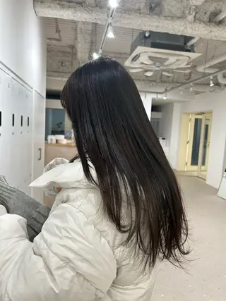 ロング 小西 瑞穂のヘアスタイル