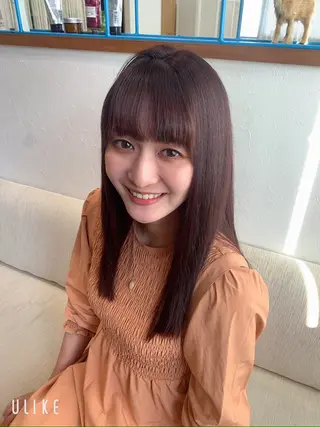 カラー CHIE艶カラー＆ 癒しヘッドスパ🌿のヘアスタイル