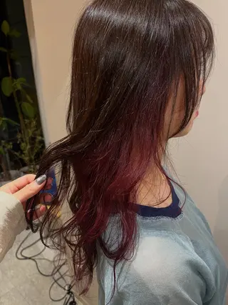 ロング カラー 《PARAGO緑橋》 山田素のヘアスタイル