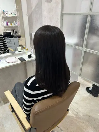 ミディアム カラー 💙まこと💙艶 カラー(Rico)のヘアスタイル