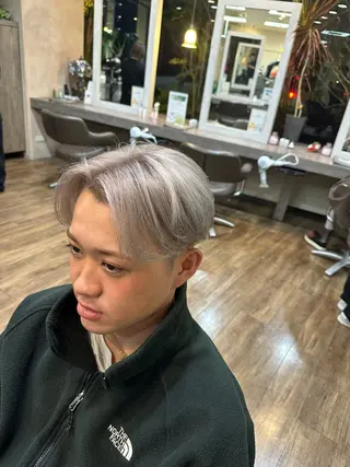 ショート カラー メンズ 小川 音哉「fluer」のヘアスタイル