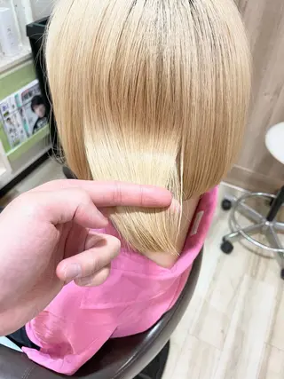 ショート カラー 🌈派手髪ハイトーン 🌈鈴木亮太🌈のヘアスタイル