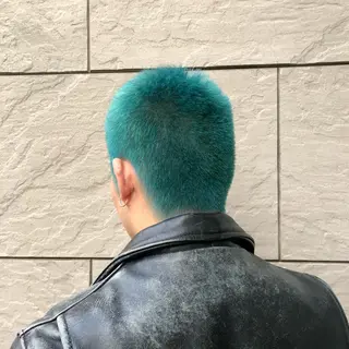 ショート カラー メンズ 似合わせウルフ/ レイヤー/山本祐輔のヘアスタイル