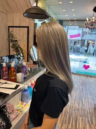 ロング EARTH 寺本尚生のヘアスタイル