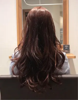 ロング カラー TELA HAIR 幕張本郷所属・TELA HAIR 幕張本郷店　千尋のヘアスタイル