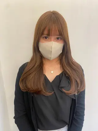 ロング カラー riria/ボブ /ブラウンカラー🎀のヘアスタイル