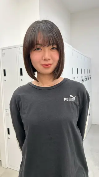 sand大阪梅田所属・くろかわ まいのヘアスタイル