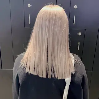 カラー XYZ新宿所属・⭐️DAIKI⭐️ ハイトーン/髪質改善のヘアスタイル