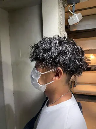 パーマ メンズ お任せヘア☘️☘️ 及川渚のヘアスタイル