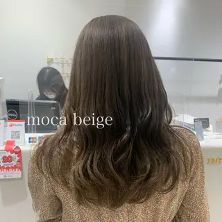 ロング カラー ボブ/美髪矯正 /佐藤　奈巳のヘアスタイル