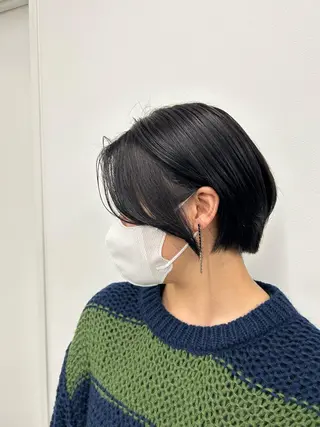 ショート カラー 愛結 暖色カラー🎀🩰のヘアスタイル