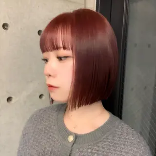 ショート AREND所属・hinano /暖色bobのヘアスタイル