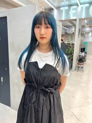 ロング カラー デザイン/レイヤー Kaito🐩/栄のヘアスタイル