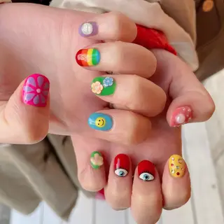 ネイル 新井 ひなののネイルデザイン