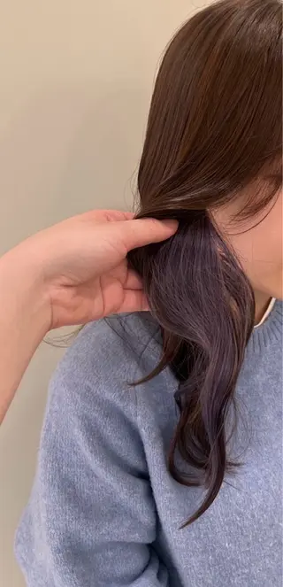 セミロング カラー haruhi/暖色 ☀️透明感カラーのヘアスタイル