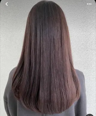 ロング youres hair恵比寿本店所属・縮毛矯正×レイヤー カット/飯田 輝のヘアスタイル