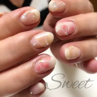 ネイル sweet 仲野陽子のネイルデザイン