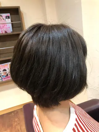 ショート カラー ✨🌿大人可愛い愛さ れhair🌿✨松本のヘアスタイル