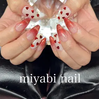 ネイル miyabi nail 桂川駅近くのネイルデザイン