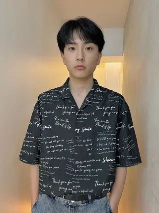 ショート メンズ 🇰🇷カルマパーマ kaito🇰🇷のヘアスタイル