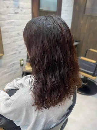 パーマ 川本 芹奈のヘアスタイル