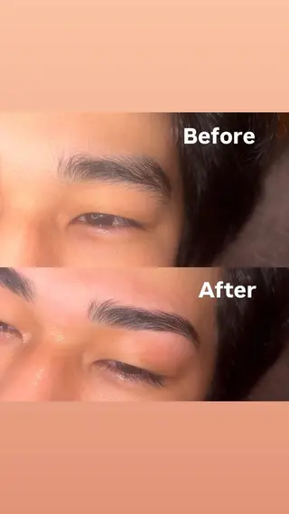 メンズ アイブロウ オズエフ所属・桑 奈都美の眉毛・アイブロウイメージ