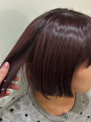 カラー 中嶋 うみのヘアスタイル