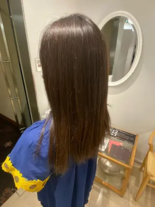ロング カラー 村中 逸紀のヘアスタイル