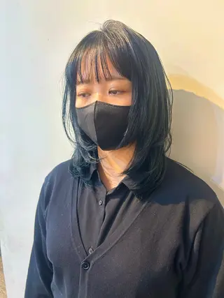 ミディアム ✂韓国レイヤー 🦋みやび🪽のヘアスタイル