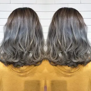 ミディアム カラー LA KING GINZA TOKYO所属・🧡ショートの達人 🧡SHOのヘアスタイル