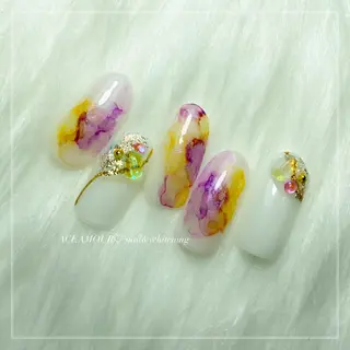 ネイル ネイル/耳つぼ /新ホワイトニングのネイルデザイン