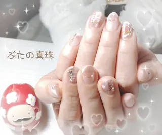ネイル 林 珠里のネイルデザイン