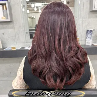 カラー Endearing 銀座/レイヤーカットのヘアスタイル