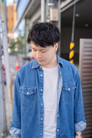 メンズ パーマ Lazo所属・Lazo/ 原弥和子のヘアスタイル