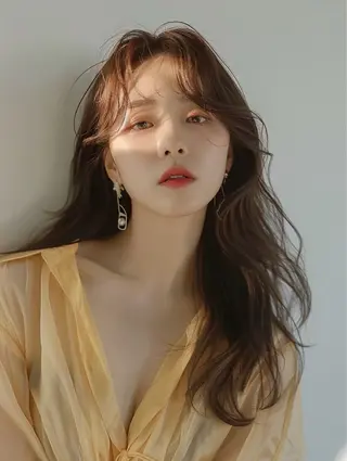 セミロング カラー ハイトーン/エクステ /YURA🩷🖤のヘアスタイル