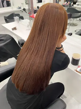 ロング ❤︎ワンホンガーリー なハイトーンヘア❤︎のヘアスタイル