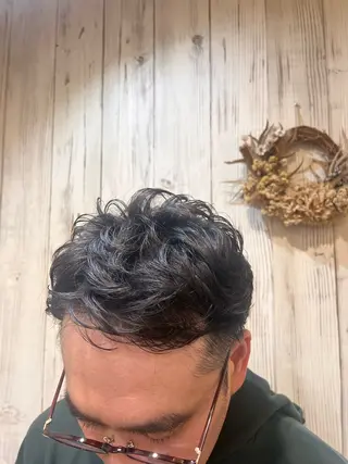 ショート パーマ メンズ ✂︎ sho✂︎のヘアスタイル