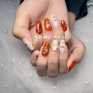 ネイル 𝐲𝐮𝐦𝐢🎀 長さ出しデザイン専門のネイルデザイン