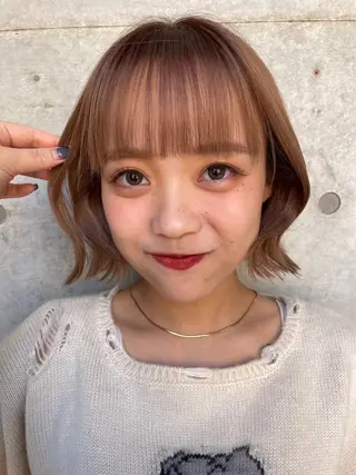 ショート 🇰🇷祝斗🇰🇷 /韓国ボブ/レイヤーのヘアスタイル