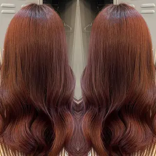 ロング カラー チョコレートカラー /レイヤー🫧ナシコのヘアスタイル