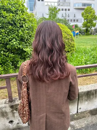 ロング カラー fubuki🪷 似合わせカットカラーのヘアスタイル