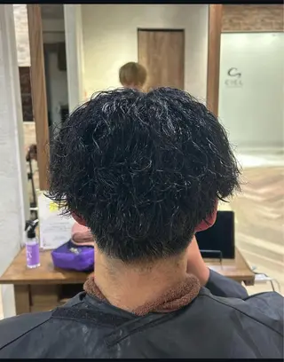 パーマ メンズ 三木耀介 藤沢美容室のヘアスタイル