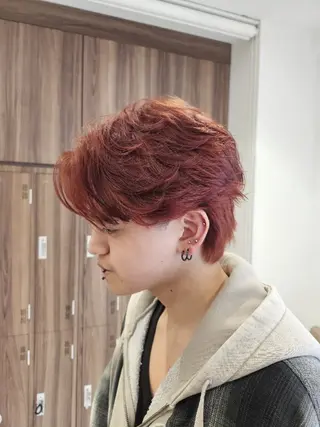 メンズ パーマ カラー パーマ/縮毛矯正/ 韓国ヘア/副店長和田のヘアスタイル