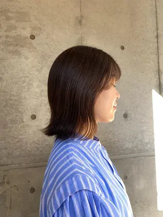 ショート カラー les baladins du miroir所属・🍃YURI 🍃のヘアスタイル