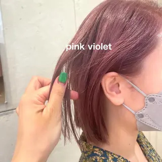 ショート カラー ♥️ブリーチ/ボブ/ レイヤー♥️maiのヘアスタイル