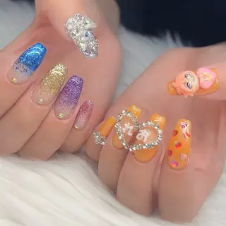 ネイル 【Yappy🌈】 💖P-tanaのネイルデザイン