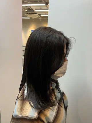 セミロング mee.所属・透明感カラー /あづき⭐️のヘアスタイル