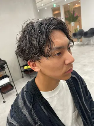 パーマ メンズパーマ/新潟/ 万代/高橋悠叶のヘアスタイル