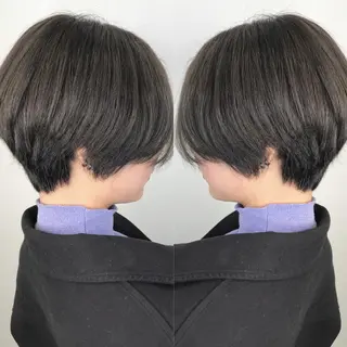 ショート カラー mahaloha千代田所属・大橋 輝久のヘアスタイル