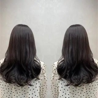 ロング カラー tocca 💜石田愛結💜のヘアスタイル